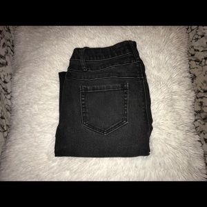 Bingo black high waisted skinny jeans